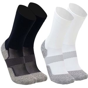 OS1st - AC4 - Compressiekousen - Zwart - Active Comfort Crew Sportsokken