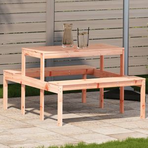 Picknicktafel Massief Grenenhout - Natuurlijk douglashout - 110 x 134 x 75cm