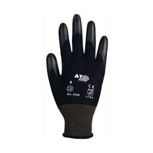 ASATEX Handschuhe schwarz Polyamid Gr. 8 - 3709/8