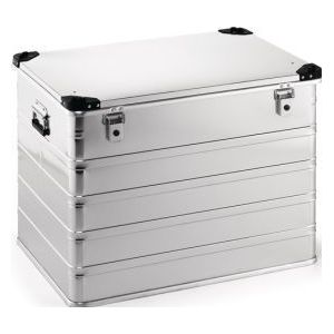Aluminiumbox L782xB585xH620mm 240l m.Klappverschluss u.Stapelecken - D240