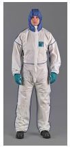 ANSELL Schutzoverall AlphaTec 1800 Comfort Gr.XXL weiß / blau PSA III - WN18B-00195-06