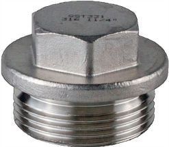 Springer Verschlussschraube DIN 910 ISO 228-1 NPS=1/4 ″ - 33116014T