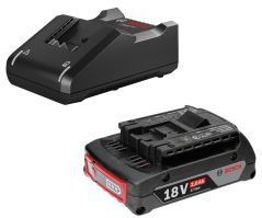 Bosch Starter-Set 18 V / 1x 2,0 Ah Akku + Ladegerät GAL 18V-40