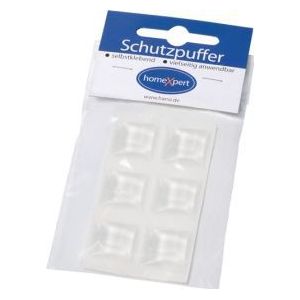Schutzpuffer Clear 20,5mm Ku.transp.Quadrat selbstkl. - 563205