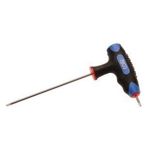 BGS Schraubendreher mit T-Griff und seitlicher Klinge T-Profil (für Torx) T10 - 4010-10