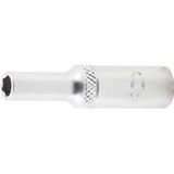 BGS Steckschlüssel-Einsatz Sechskant tief Antrieb Innenvierkant 6,3 mm (1/4") SW 5 mm - 10505