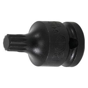 BGS Kraft-Bit-Einsatz Antrieb Innenvierkant 12,5 mm (1/2") Innenvielzahn (für XZN) M10 - 5487-M10