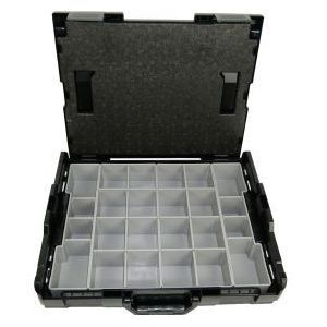 BS Systems L-Boxx 102 schwarz inkl. Inset-Box-Set 4tlg.