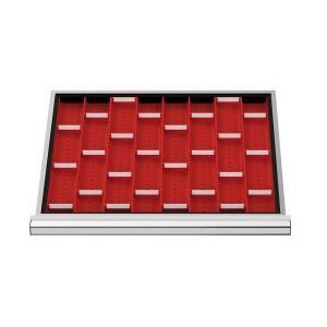 WS24 Schubladeneinteilung Muldenplatten BLH 50 mm Innenmaß 600 x 450 mm - WS24-100230