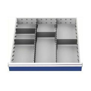 Schubladenunterteilungsmaterial Fronthöhe 100 - 125 mm - 146BLH100A