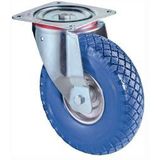 BS Rollen Lenkrolle mit Anschraubplatte Radkörper Stahl 260 mm 160 kg - L400.C91.262