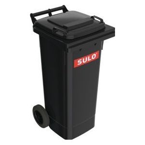 SULO Müllgroßbehälter 80l HDPE anthrazitgrau fahrbar,n.EN 840 - 1093327