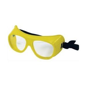Schmerler Schutzbrille EN 166 Kunststoff klar SPLITTERFREI gelb - 150100006