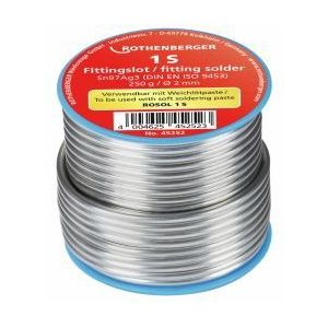 ROTHENBERGER Fittingslot 1S, 3mm, 250g, Spule  - 45250
