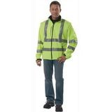 ASATEX Warnschutz-Softshelljacke PREVENT gelb Größe M - 8060G/M