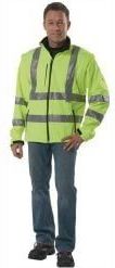 ASATEX Warnschutz-Softshelljacke PREVENT gelb Größe XL - 8060G/XL