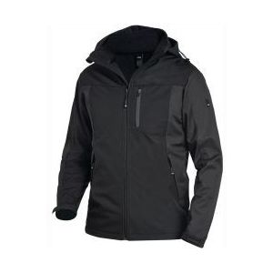 FHB Softshelljacke JANNIK Größe XXL anthrazit / schwarz - 79105-1220-2XL