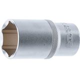 BGS Steckschlüssel-Einsatz Sechskant tief Antrieb Innenvierkant 12,5 mm (1/2") SW 32 mm - 10572