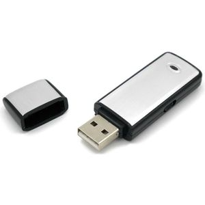 USB stick voice recorder met 4, 8 of 16GB geheugen