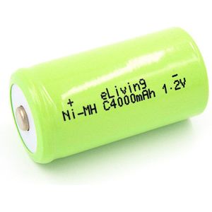 Oplaadbare C batterij. HR14 4000mAh NiMH
