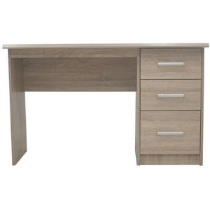 Interiax Bureau Jaxx - Sonoma, 3 Schuiven, MDF