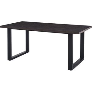 Interiax Eettafel 'Oliver' 200 cm Decor Donkerbruin