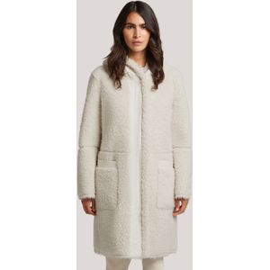 RESET - Dames Winterjas - Langharige Teddy - Ongevoerd