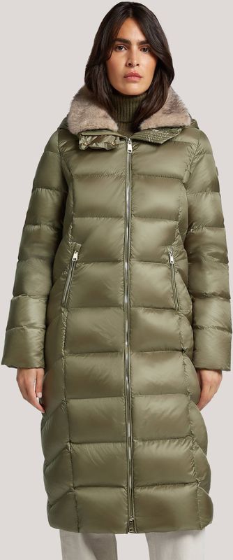 RESET - Porvoo - Dames Winterjas - Lichtgewicht - Met Afneembaar Faux Bont