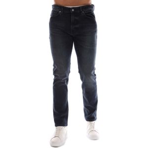 Heren Hugo Boss Delaware Slim-Fit Jeans in Donkerblauw