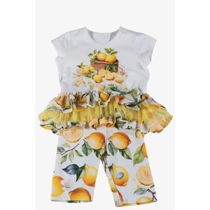 Daga - Bikershort Set - Geel - Katoen - Sunny Lemons Collectie