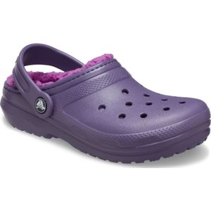 Crocs - Classic Lined Klompen - Nightshade - Kinder