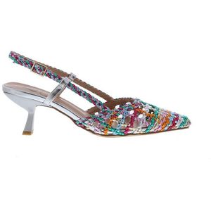 Lisa&jo - Waqi - Slingback - Groen Multi - Imitatieleer