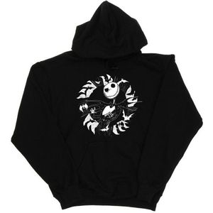 Li-cense Disney dames nightmare before christmas jack bat circle hoodie