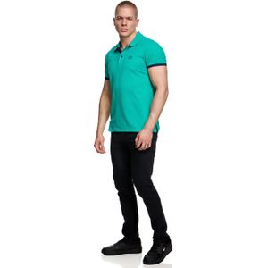 Rusty Neal - Contrast Polo Piqué Shirt - Normale Pasvorm