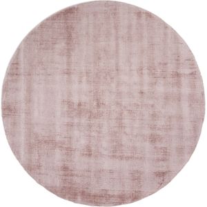 Veer Carpets Karpet viscose rond pink ø200 cm