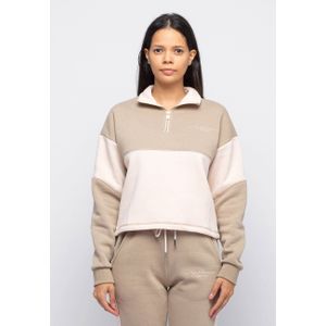 Tom Barron - Sportpak - Bruin Lichtroze - Sweatstof - Lange Mouw