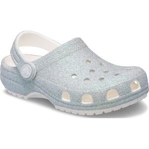 Crocs - Classic Iridescent Glitter CgT - Sandaal - White - Croslite