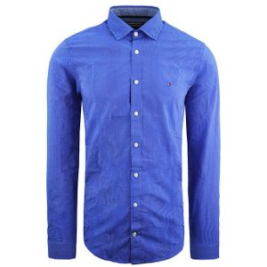 Tommy Hilfiger - Darren Slim Fit - Overhemd - Blauw