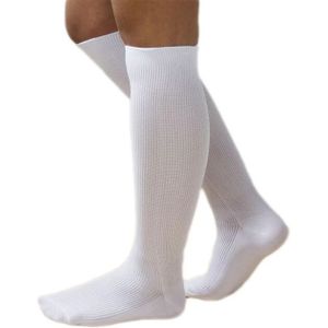 CaliCosy Paar anti-vermoeidheidssokken witte kleur