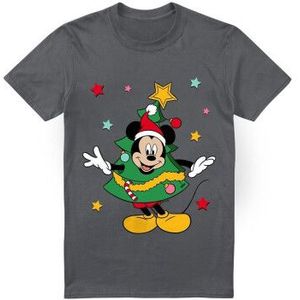 Disney Heren mickey mouse kerstboom t-shirt