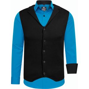 Shirt met vest set van 2