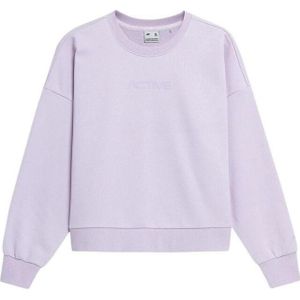 4F - h4l22 - Sweatshirt - Effen - Lange Mouwen - Dames