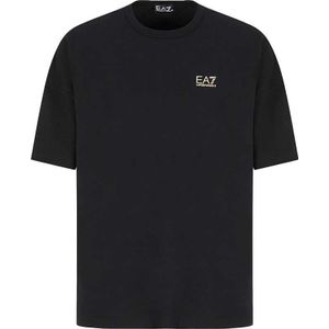 EA7 T-shirt gold 23 i zwart