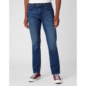 Wrangler Greensboro heren regular-fit jeans blue arcade