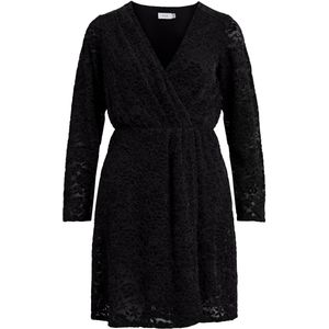 Vila Vibeaut lace v-neck l/s dress/su