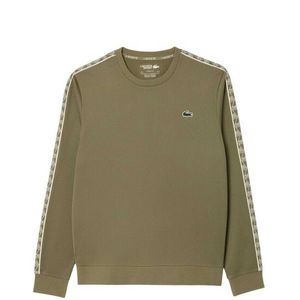 Lacoste Trui sweat khaki bruin