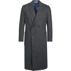 Pal Zileri - Mantel - Grijs - Heren - Double-breasted