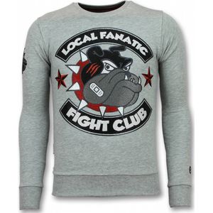Local Fanatic Fight club trui bulldog sweater