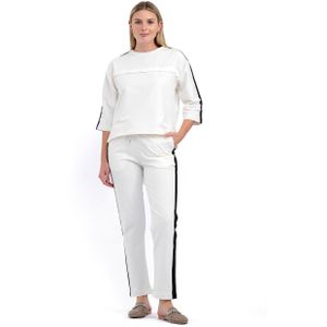 Tom Barron - Dames Trainingspak - Met Halfkorte Mouwen - Geborduurde Details