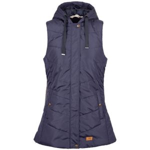 Trespass - Juniper - Gewatteerd Gilet - Zwart - 100% Polyester, Ademend, Mouwloos, Volledige Ritssluiting